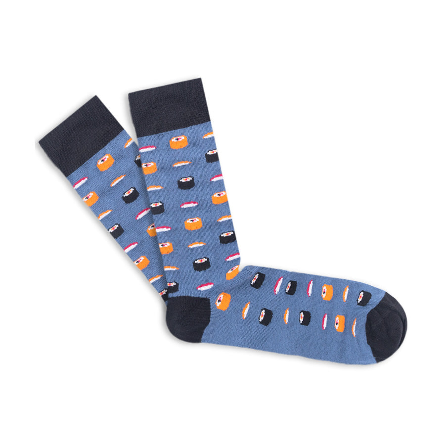 Socks Sushis Blue